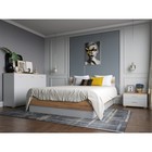 Шкаф 3х ств Афина, 1382х524х2152, Дуб крафт золотой/Белый - фото 22791135