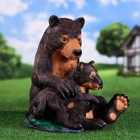 Садовая фигура "Два медведя" 41х40х45см - Фото 4