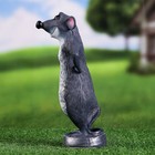 Садовая фигура "Крысёнок" 12х23х10см - Фото 3