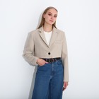 Ремень женский, ширина 3,5 см, затяжка, пряжка металл, цвет коричневый - фото 39071604