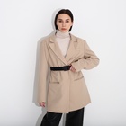 Ремень женский, ширина 3 см, винт, пряжка металл, цвет чёрный 9447143