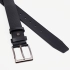 Ремень мужской, ширина 4 см, винт, пряжка металл, цвет чёрный  (артикул 9464667)  большой выбор товаров оптом и в розницу по низким ценам с доставкой