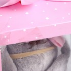 УЦЕНКА Мягкая игрушка «Зайка Ла-Пу-Ля с повязкой бант», серая, 20 см - Фото 4