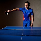 Ракетка для настольного тенниса BOSHIKA Control 9, для начинающих, губка 1.8 мм, коническая ручка - Фото 14