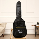 Чехол для гитары, черный, 105 х 41 см, утепленный - Фото 3