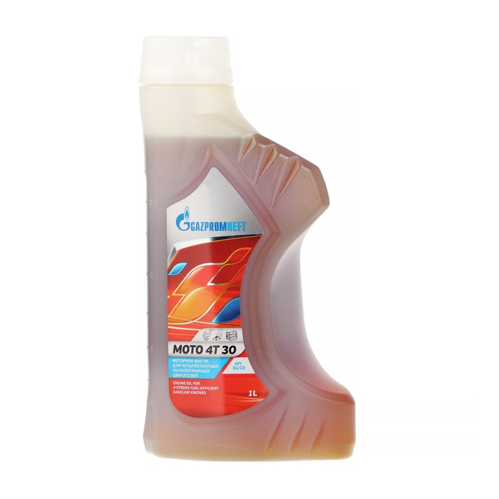 Масло моторное Gazpromneft Moto 4T 30, 1 л - Фото 1