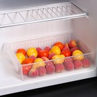 Контейнер для холодильника, 29×19,5×7 см, цвет прозрачный - фото 10207739