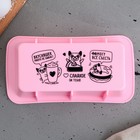 Форма для выпечки, силикон «Вкусняшек много не бывает», 16.6 х 8.8 х 4.8 см - Фото 2