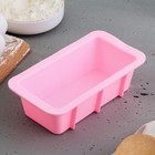 Форма для выпечки, силикон «Вкусняшек много не бывает», 16.6 х 8.8 х 4.8 см - Фото 3