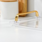 Поднос Mirror, 31×22×4 см, прозрачный - Фото 3