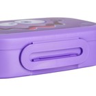 Детский набор: контейнер для хранения 0.98 л и бутылка для воды с петлей 0.4 л, цвет сиреневый - Фото 7
