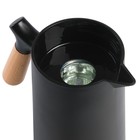 Термос-кофейник 1 л, сохраняет тепло 24 ч, 24.5 х 12.5 см, чёрный - фото 10048161