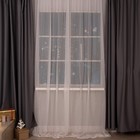 УЦЕНКА Гирлянда «Занавес» 2×3 м роса, IP20, серебристая нить, 450 LED, свечение тёплое белое, 8 режимов, 220 В - Фото 2