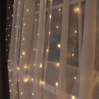 УЦЕНКА Гирлянда «Занавес» 2×3 м роса, IP20, серебристая нить, 450 LED, свечение тёплое белое, 8 режимов, 220 В - Фото 3