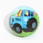 Мягкий мяч, Синий трактор, диаметр 6,3 см, МИКС - Фото 2