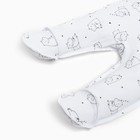 Комплект ползунков Крошка Я Newborn 2шт, р. 62-68, белый 9433131