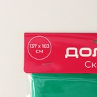 Скатерть на стол Доляна «Праздничный стол», 137×183 см, толщина 30 мкм, зелёная - Фото 5