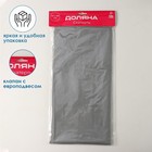 Скатерть на стол Доляна «Праздничный стол», 137×183 см, толщина 30 мкм, цвет серебряный - Фото 4