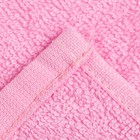 Полотенце махровое "Этель" 30х30 см, цвет ярко-розовый, 100% хлопок, 340 г/м2 - Фото 4