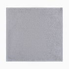 Полотенце махровое "Этель" 30х30 см, цвет светло-серый, 100% хлопок, 340 г/м2 - Фото 2
