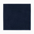 Полотенце махровое "Этель" 30х30 см, цвет тёмно-синий, 100% хлопок, 340 г/м2 - Фото 2