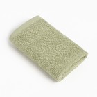 Полотенце махровое "Этель" 30х30 см, цвет светлая зелень, 100% хлопок, 340 г/м2 - Фото 1