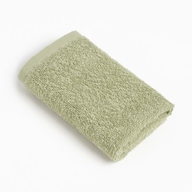 Полотенце махровое "Этель" 30х30 см, цвет светлая зелень, 100% хлопок, 340 г/м2