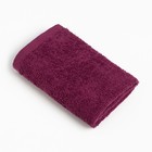 Полотенце махровое "Этель" 30х30 см, цвет тёмно-фиолетовый, 100% хлопок, 340 г/м2 - фото 24452338