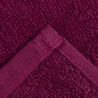 Полотенце махровое "Этель" 30х30 см, цвет тёмно-фиолетовый, 100% хлопок, 340 г/м2 - Фото 4