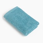 Полотенце махровое "Этель" 30х30 см, цвет бирюза, 100% хлопок, 340 г/м2 - Фото 1