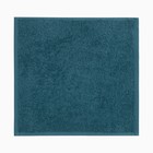 Полотенце махровое "Этель" 30х30 см, цвет тёмная бирюза, 100% хлопок, 340 г/м2 - Фото 2