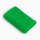 Полотенце махровое "Этель" 30х30 см, цвет ярко-зелёный, 100% хлопок, 340 г/м2 - фото 10208971