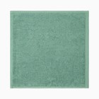 Полотенце махровое "Этель" 30х30 см, цвет тёмно-зелёный, 100% хлопок, 340 г/м2 - Фото 2