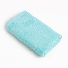 Полотенце махровое "Этель" 30х30 см, цвет голубой, 100% хлопок, 340 г/м2 - фото 319235015