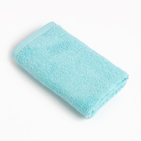 Полотенце махровое "Этель" 30х30 см, цвет голубой, 100% хлопок, 340 г/м2