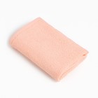 Полотенце махровое "Этель" 30х30 см, цвет персиковый, 100% хлопок, 340 г/м2 - фото 319235027