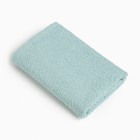 Полотенце махровое "Этель" 30х30 см, цвет светло-голубой, 100% хлопок, 340 г/м2 - фото 10209003