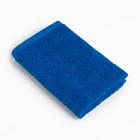 Полотенце махровое "Этель" 30х30 см, цвет индиго, 100% хлопок, 340 г/м2 - фото 319235039