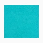 Полотенце махровое "Этель" 30х30 см, цвет лазурь, 100% хлопок, 340 г/м2 - Фото 2
