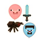 Набор для оформления "Mine Party" 62,7х101 см - фото 21985231