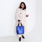 Сумка женская на молнии, цвет синий - фото 21985355