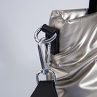 Сумка женская на молнии, цвет бронзовый - фото 21985360