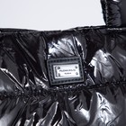 Сумка-тоут на молнии, наружный карман, длинный ремень, цвет чёрный - фото 21985366