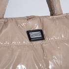 Сумка женская на молнии, цвет бежевый - фото 21985374