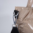 Сумка женская на молнии, цвет бежевый - фото 21985375