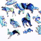 Пазл деревянный фигурный «Мудрый волк», 126 элементов - Фото 5