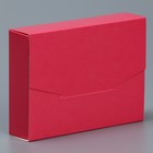 Коробка подарочная складная конверт, упаковка, «Розовая», 16 х 12 х 4 см - фото 21985965