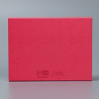 Коробка подарочная складная конверт, упаковка, «Розовая», 16 х 12 х 4 см - фото 21985968