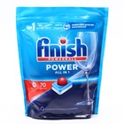 Таблетки для мытья посуды в посудомоечные машины Finish Power 70 таблеток - фото 301496206