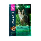 Влажный корм All cats для кошек, тефтельки с кроликом в соусе, пауч, 85 г - Фото 1